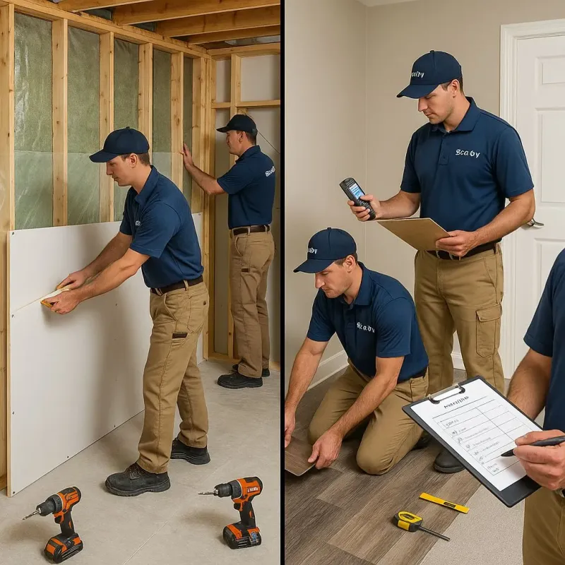 Repairs and Reconstruction process in Rosewood Heights, IL
